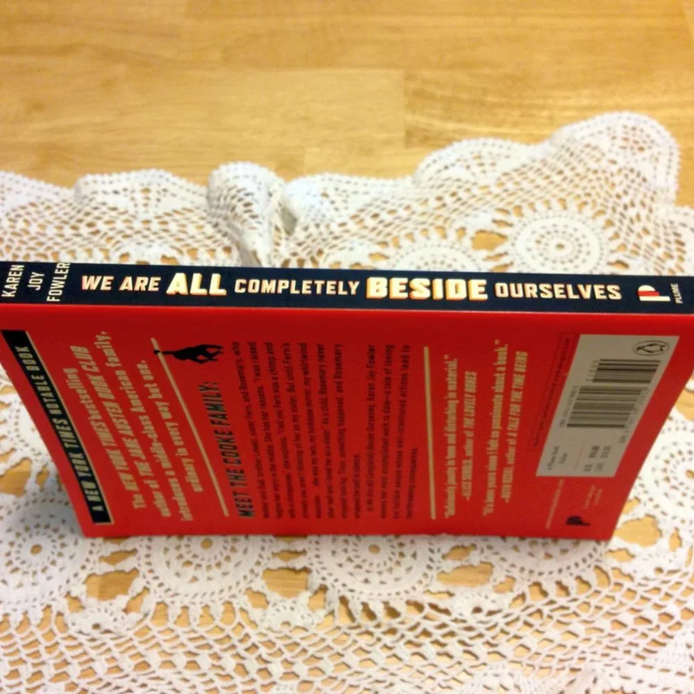 Book Sale! 3 for $10! Best Seller,  Completely beside ourselves, Karen Joy